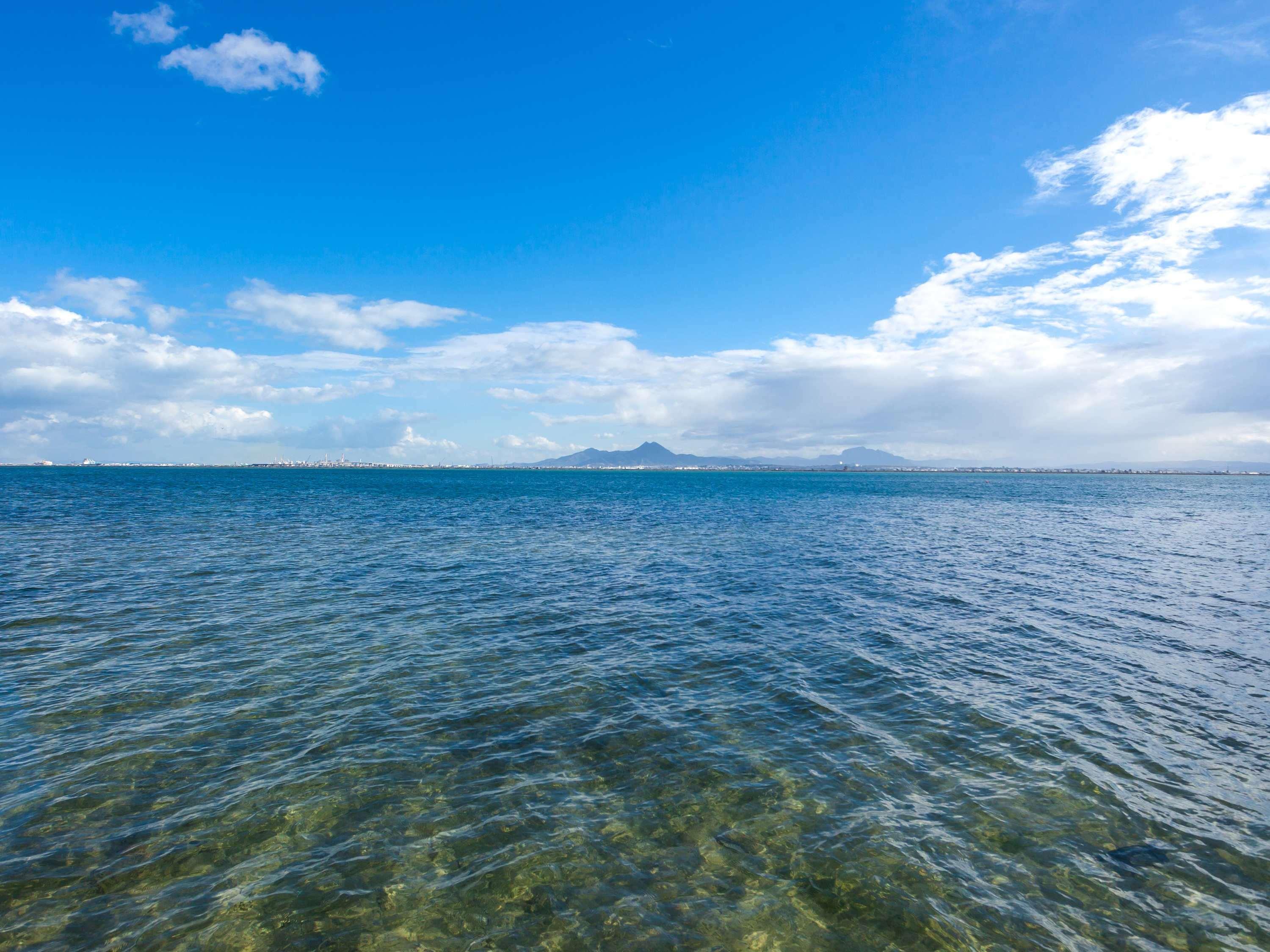 Moevenpick Hotel Du Lac Тунис Екстериор снимка View of the Gulf of Naples from the shore of Castellammare di Stabia